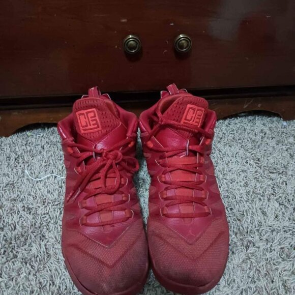 Jordan CP3.IX Red US Size 13 Men - 810868-605 AUTHENTIC Moderately Worn - Picture 6 of 7